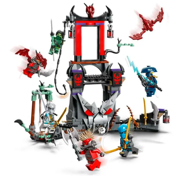 Constructor LEGO Dragonstorm Village Clasic/ Red photo 4