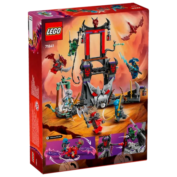 Constructor LEGO Dragonstorm Village Clasic/ Red photo 7
