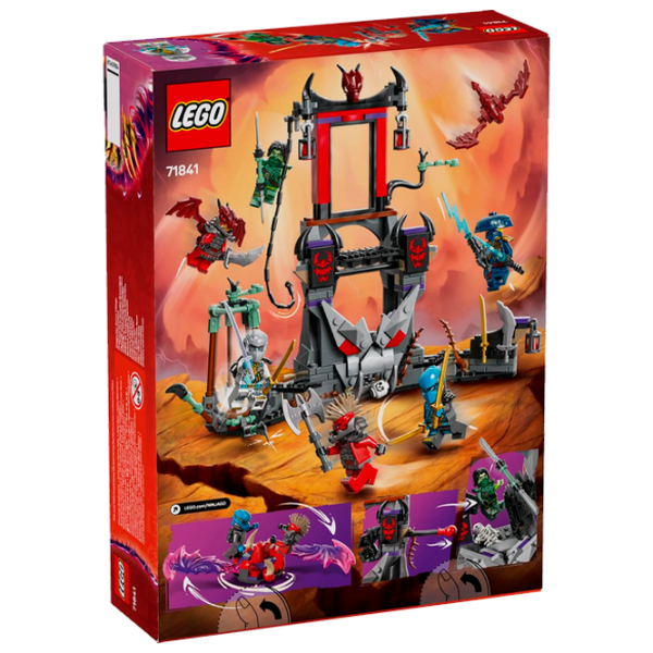 Constructor LEGO Dragonstorm Village Clasic/ Red photo 7