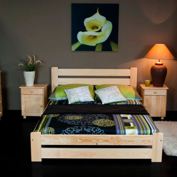 Кровать Drewmax Cati D 180 x 200 см / Дерево / Разноцветный photo 4 Кровать Drewmax Cati D 180 x 200 см / Дерево / Разноцветный photo 4
