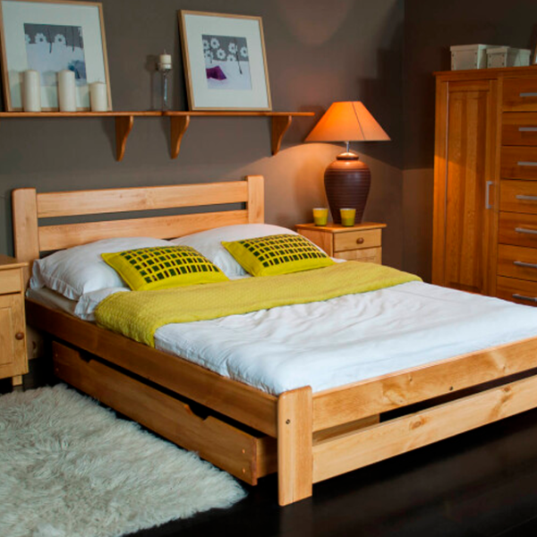 Кровать Drewmax Cati D 180 x 200 см / Дерево / Разноцветный photo 5 Кровать Drewmax Cati D 180 x 200 см / Дерево / Разноцветный photo 5