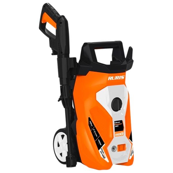 Maşină de curăţat cu presiune Ruris CleanPowerJet 1100 1400 W / Orange photo 1