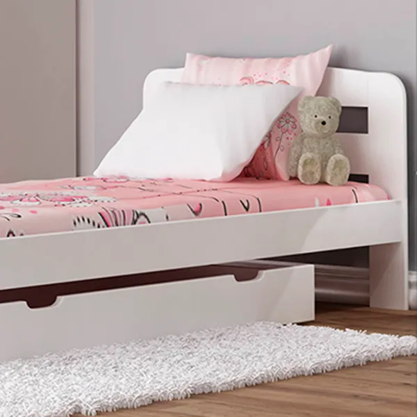 Кровать Drewmax Capa D 90 x 200 см / Дерево / Разноцветный photo 3 Кровать Drewmax Capa D 90 x 200 см / Дерево / Разноцветный photo 3