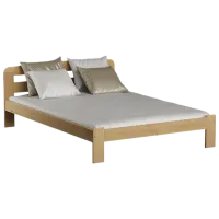 Кровать Drewmax Capa D 140 x 200 см / Дерево / Разноцветный