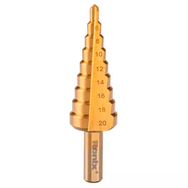 Сверло Ronix RH-5901 HSS-TIN photo 2