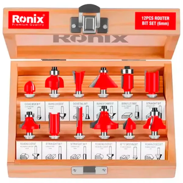 Set de freze Ronix RH-5341 Oțel photo 1