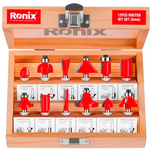 Set de freze Ronix RH-5341 Oțel photo 1