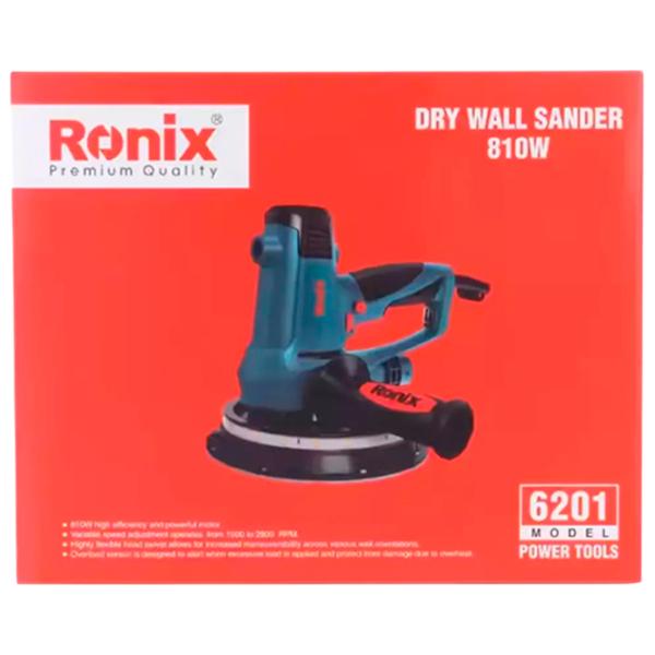 Șlefuitor Ronix 6201 Pentru pereți / 810 W / Blue photo 4 Șlefuitor Ronix 6201 Pentru pereți / 810 W / Blue photo 4