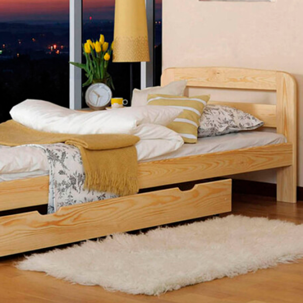 Кровать Drewmax Lidiea D 90 x 200 см / Дерево / Разноцветный photo 2 Кровать Drewmax Lidiea D 90 x 200 см / Дерево / Разноцветный photo 2