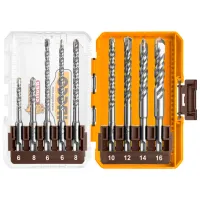 Набор сверл INGCO AKDL30906  SDS-plus