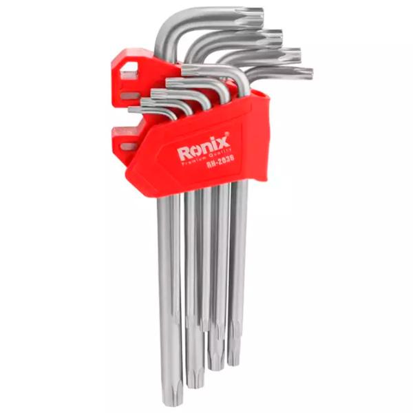 Set de chei hexagonale Ronix RH-2036 Cantitatea în set: 9 buc. photo 2 Set de chei hexagonale Ronix RH-2036 Cantitatea în set: 9 buc. photo 2