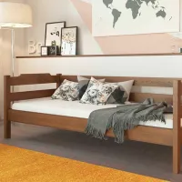 Кровать Mebil Lev Milena 90 x 200 см / Массив / Wallnut