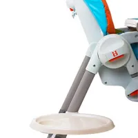 Scaun de masă Chicco Polly 2 in 1 Safari (63803.66) / 6 luni / Blue photo 4
