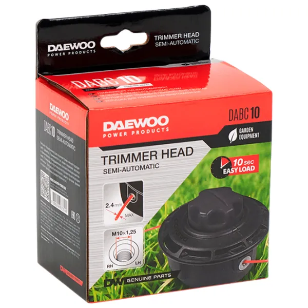 Насадка для триммера Daewoo DABC 10 ABS / / 8 м photo 4 Насадка для триммера Daewoo DABC 10 ABS / / 8 м photo 4