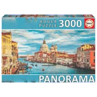 Puzzle Educa Grand Canal Venice Panorama 14+/ Numărul de piese: 3000