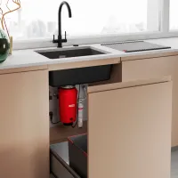 Измельчитель пищевых отходов Franke Elite Slim 50 Красный / 2600 об/мин photo 5