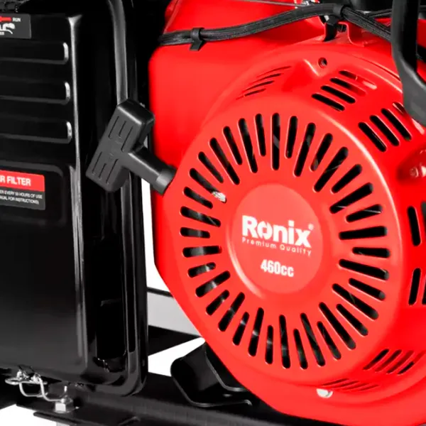 Генератор Ronix RH-4784 220 В Бензин / 7 кВт photo 5
