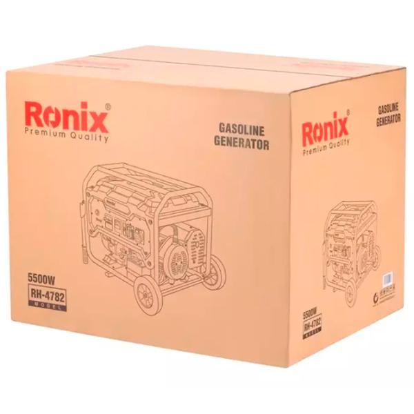 Генератор Ronix H-4782 220 В Бензин / 5 кВт photo 5
