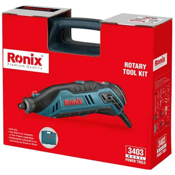 Гравировальный станок Ronix 3403 Сеть / 35000 об/мин photo 25
