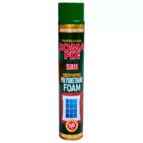 Пена монтажная Somafix S811 0.75л photo 1