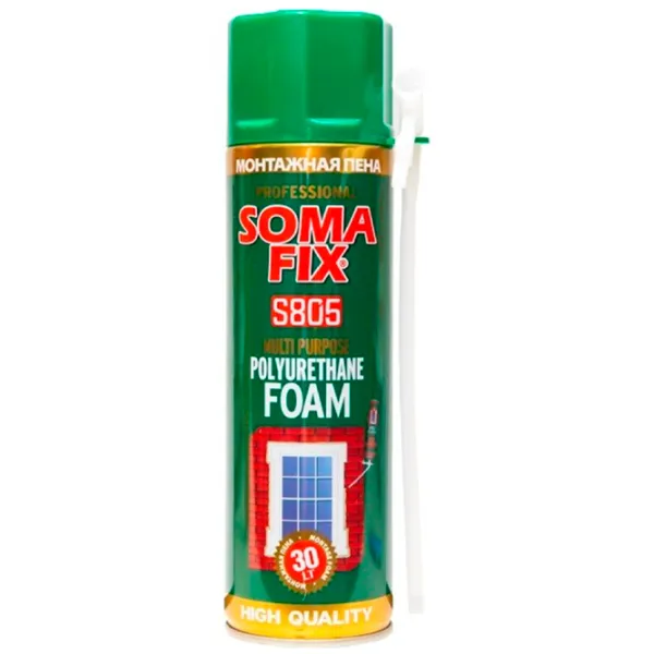 Пена монтажная Somafix S805 0.5л photo 1