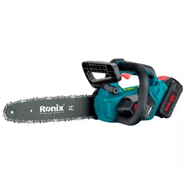 Цепная пила Ronix 8923 аккумуляторный/ Синий photo 1