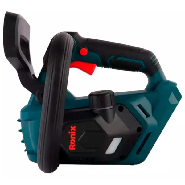 Цепная пила Ronix 8923 аккумуляторный/ Синий photo 3