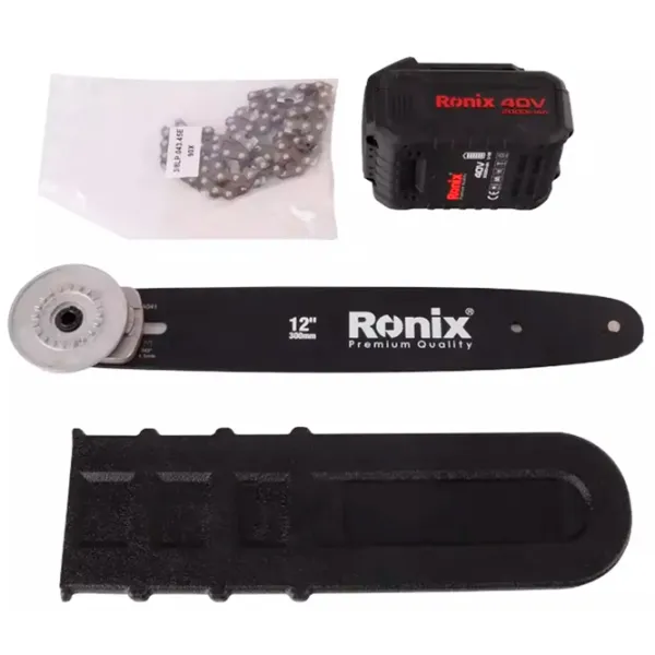 Цепная пила Ronix 8923 аккумуляторный/ Синий photo 5