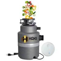 Измельчитель пищевых отходов Haki Titan Серый / 2800 об/мин photo 2