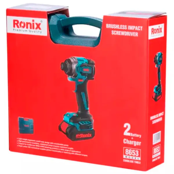 Шуруповерт Ronix 8653 3200 об/мин photo 2