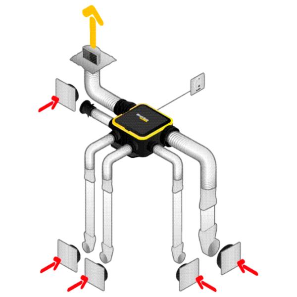 Ventilație Aldes Kit EasyHOME AutoSENS COMPACT Black /  photo 6 Ventilație Aldes Kit EasyHOME AutoSENS COMPACT Black /  photo 6