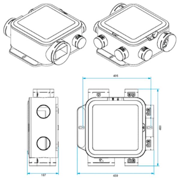 Ventilație Aldes Kit EasyHOME AutoSENS COMPACT Black /  photo 7 Ventilație Aldes Kit EasyHOME AutoSENS COMPACT Black /  photo 7