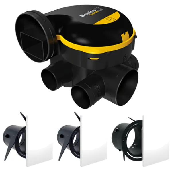 Ventilație Aldes Kit EasyHOME AUTO Black / 14.6 dB photo 1 Ventilație Aldes Kit EasyHOME AUTO Black / 14.6 dB photo 1