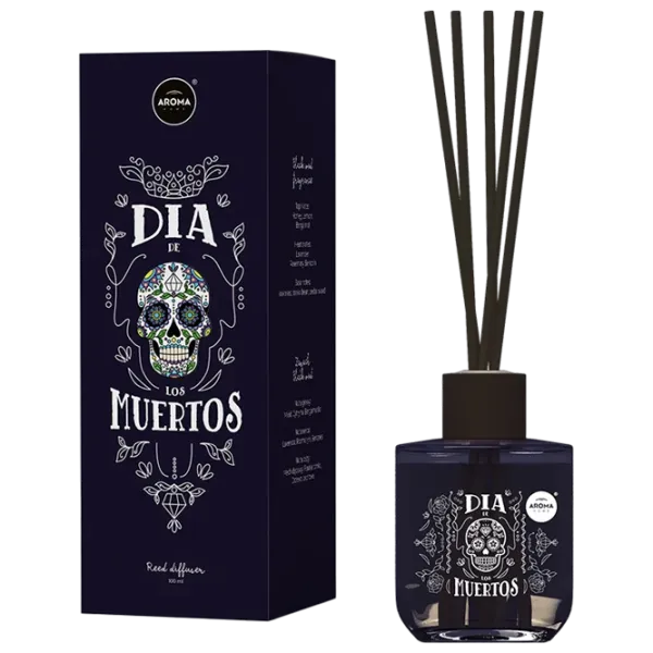 Освежитель воздуха для дома Aroma Home Dia de Los Muertos Черный Уд / 0.1л photo 1