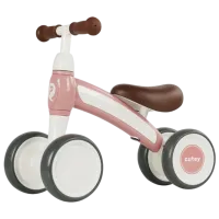 Трехколесный беговел Qplay Cutey 12"  Металл / Розовый Brown