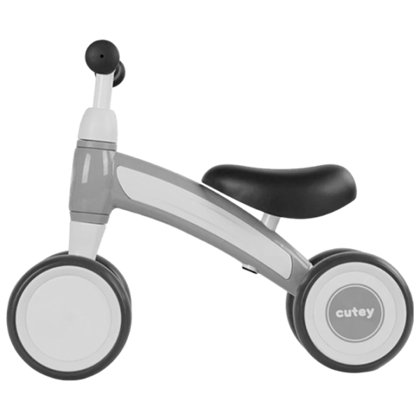 Трехколесный беговел Qplay Cutey 12"  Металл / Розовый Brown photo 2