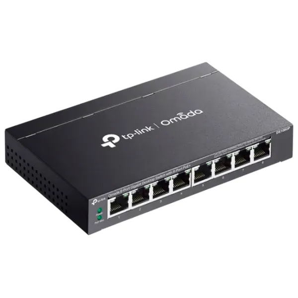 Коммутатор TP-Link DS108GP Черный photo 4 Коммутатор TP-Link DS108GP Черный photo 4