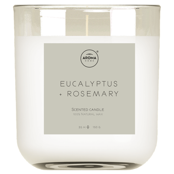 Lumânare Aroma Home Home SIMPICITY  Eucalyptus Rosemary / Ceară photo 1