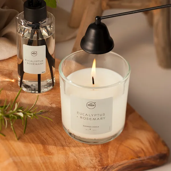 Lumânare Aroma Home Home SIMPICITY  Eucalyptus Rosemary / Ceară photo 2