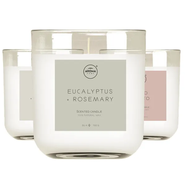 Lumânare Aroma Home Home SIMPICITY  Eucalyptus Rosemary / Ceară photo 3