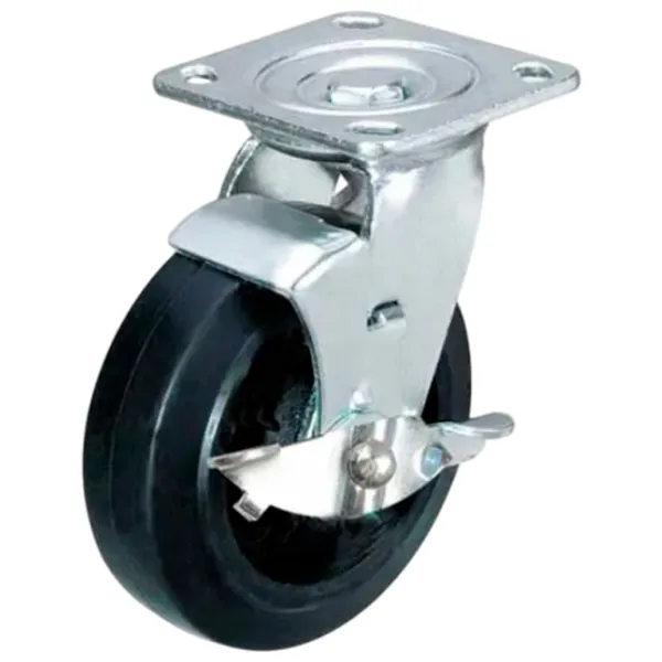 Roată Vorel VOR87411 40 mm / Rotativă / Pentru cărucioare photo 1