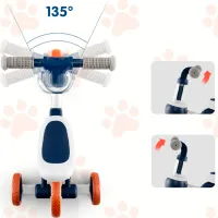 Bicicletă Costway TS10070NY Oțel / Blue White photo 3