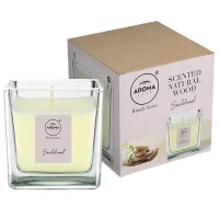 Свеча Aroma Home Woody Series Sandal Wood / Воск