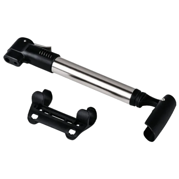 Pompă pentru biciclete Hama Mini Air Pump Black Silver photo 1