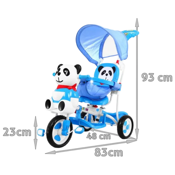 Трицикл SporTrike Panda A23-2 20 кг / Синий photo 4 Трицикл SporTrike Panda A23-2 20 кг / Синий photo 4
