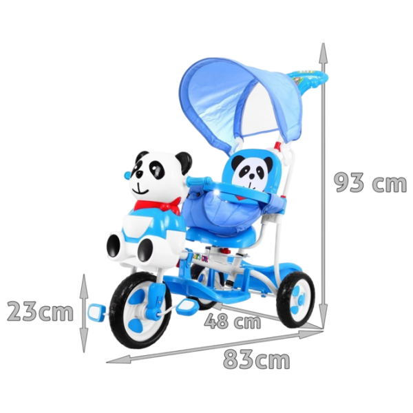 Трицикл SporTrike Panda A23-2 20 кг / Синий photo 4 Трицикл SporTrike Panda A23-2 20 кг / Синий photo 4