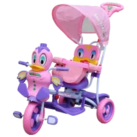Трицикл SporTrike Happy Duck 25 кг / Розовый