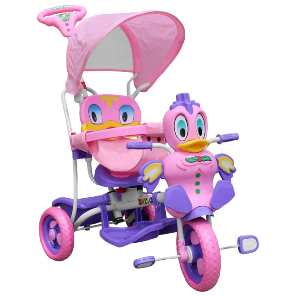 Triciclu SporTrike Happy Duck 25 kg / Pink photo 3 Triciclu SporTrike Happy Duck 25 kg / Pink photo 3