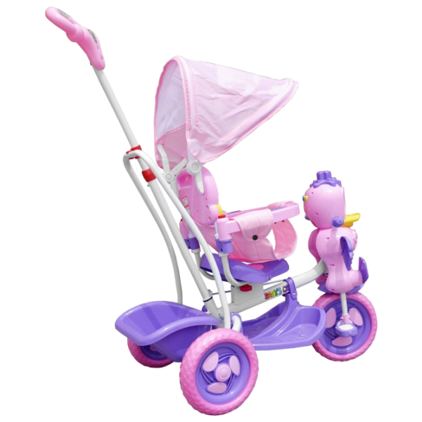 Triciclu SporTrike Happy Duck 25 kg / Pink photo 4 Triciclu SporTrike Happy Duck 25 kg / Pink photo 4
