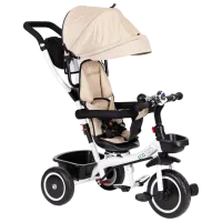 Triciclu Ecotoys YM-BT-2 25 kg / Beige